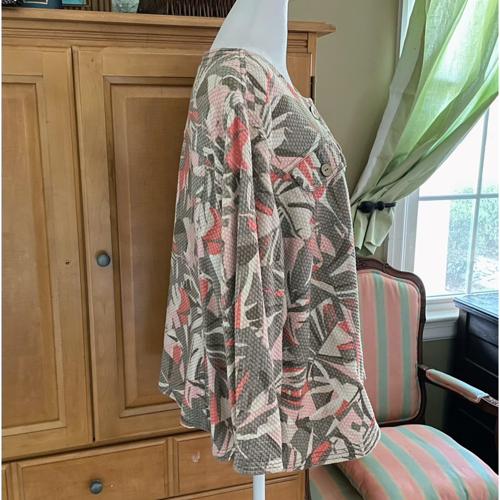 Ruby Rd Woman's Floral Print Jacket Size 20W - Picture 3 of 5